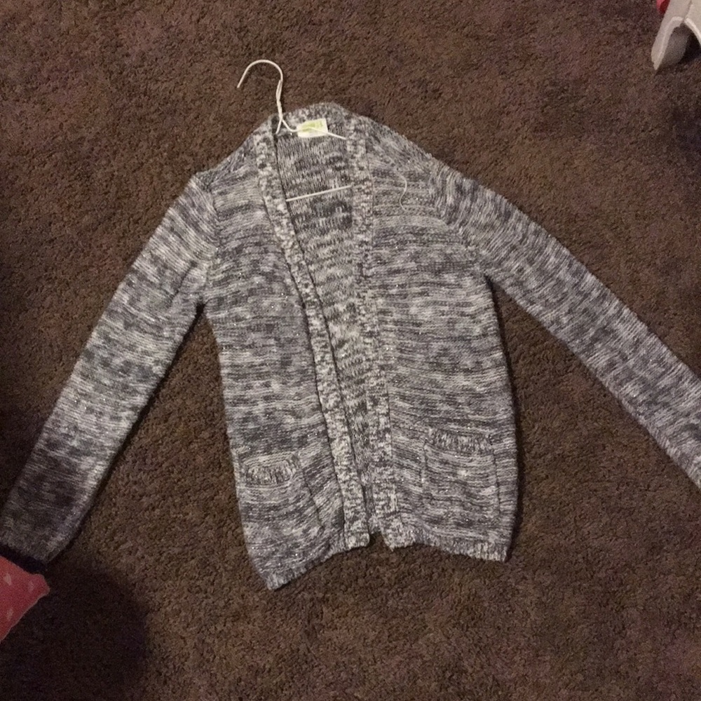 Open sweater